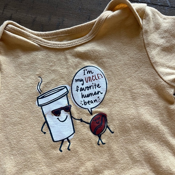 Uncles Favorite Baby Onesie - Picture 2 of 3